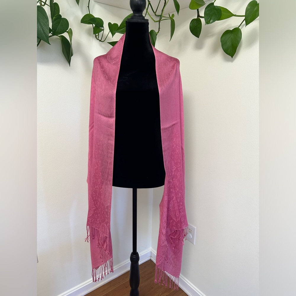 Pink Pashmina / Shawl / wrap